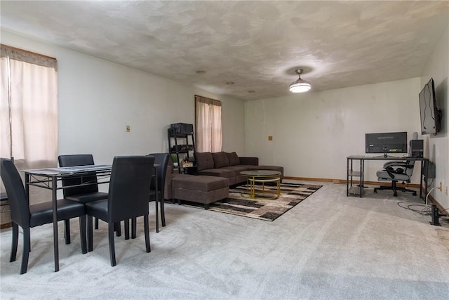 151 Cove Run Rd, Bradys Bend Twp, PA 16028 - living room with carpet floors and a desk