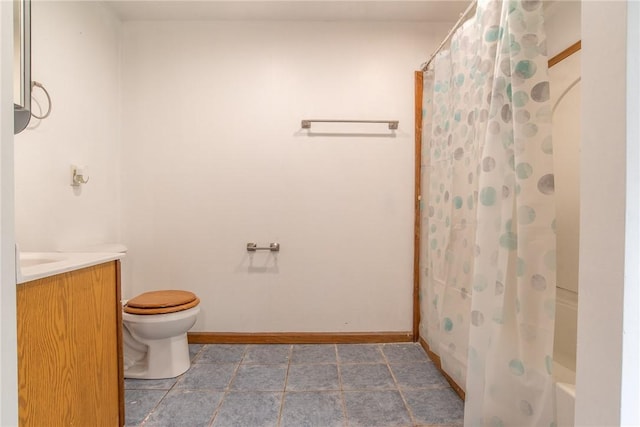 151 Cove Run Rd, Bradys Bend Twp, PA 16028 - full bath featuring vanity and shower / tub combo with curtain