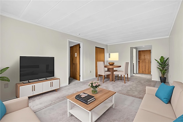820 E Beau St Unit Tlc, South Strabane, PA 15301 - living room with carpet and crown molding