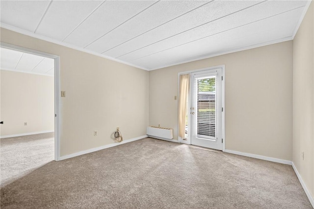 820 E Beau St Unit Tlc, South Strabane, PA 15301 - carpeted empty room featuring crown molding