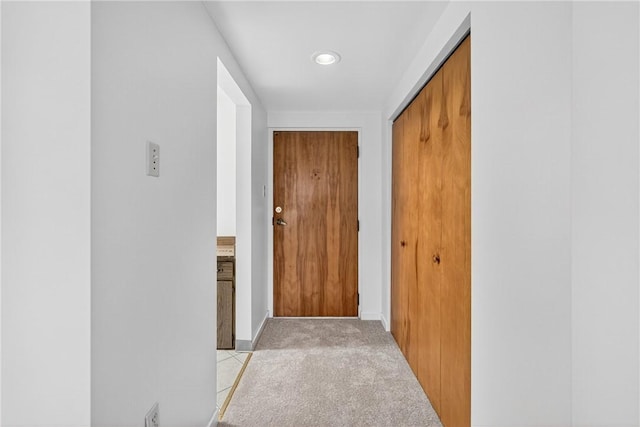 820 E Beau St Unit Tlc, South Strabane, PA 15301 - corridor featuring light carpet and baseboards