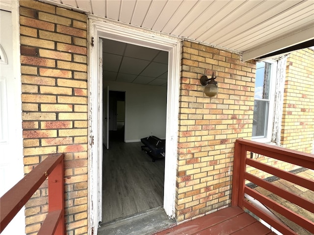 7351/2 7th Ave, Coraopolis, PA 15108 - doorway to property with brick siding