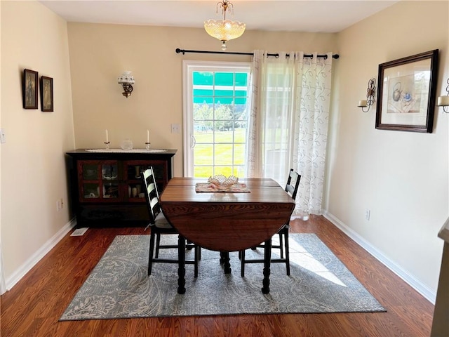 195 Rural Ave, South Strabane, PA 15301 - dining room with wood finished floors