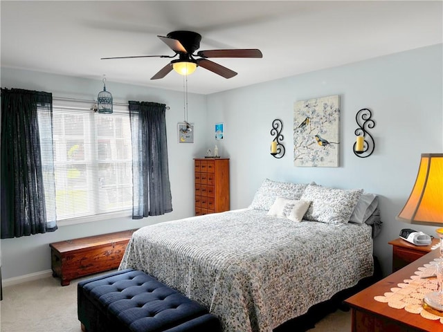 195 Rural Ave, South Strabane, PA 15301 - carpeted bedroom featuring ceiling fan and baseboards