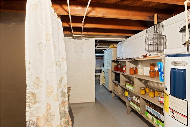 136 B St, Shade Twp, PA 15563 - storage area with electric water heater