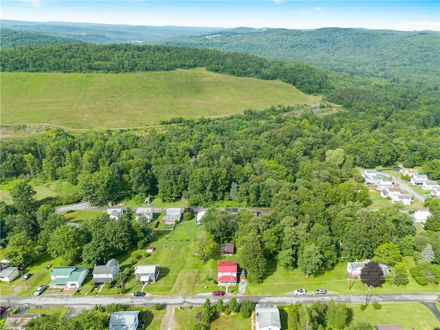 136 B St, Shade Twp, PA 15563 - aerial overview of property's location featuring a forest