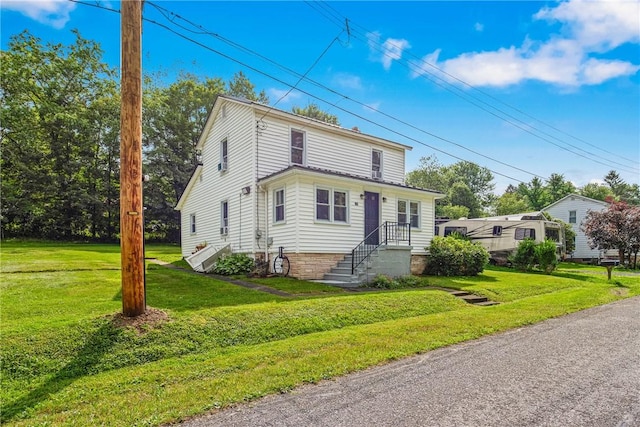 136 B St, Shade Twp, PA 15563 - view of front of property with a front yard