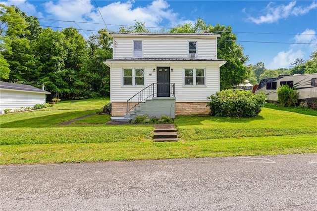 136 B St, Shade Twp, PA 15563 - view of front of house with a front yard