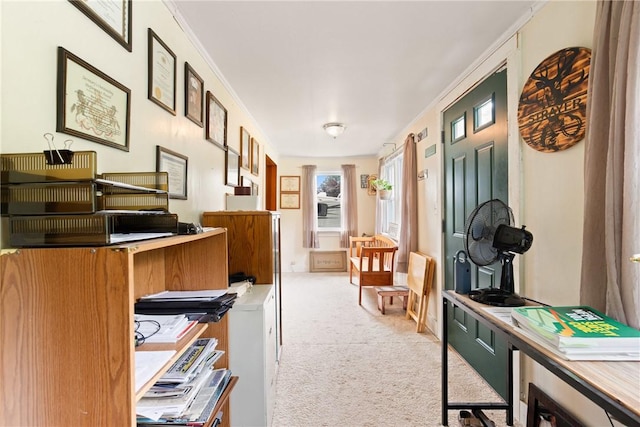 136 B St, Shade Twp, PA 15563 - sitting room featuring carpet floors and a desk