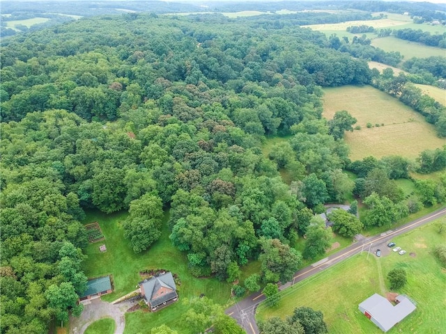 1405 Three Degree Rd, Adams Twp, PA 16059 - aerial view of a heavily wooded area