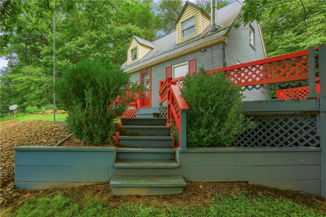 1405 Three Degree Rd, Adams Twp, PA 16059 - view of exterior entry
