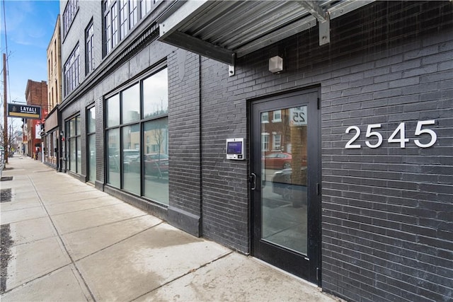2545 Penn Ave Unit 208, Downtown Pgh, PA 15222 - property entrance with brick siding