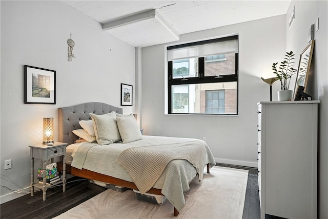 2545 Penn Ave Unit 208, Downtown Pgh, PA 15222 - bedroom with wood finished floors and baseboards