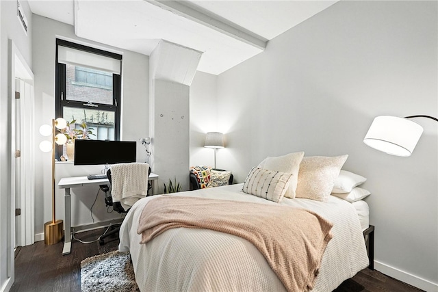 2545 Penn Ave Unit 208, Downtown Pgh, PA 15222 - bedroom featuring wood finished floors and baseboards