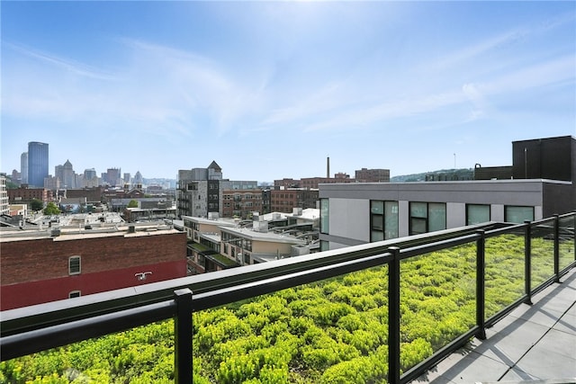 2545 Penn Ave Unit 208, Downtown Pgh, PA 15222 - balcony featuring a skyline view