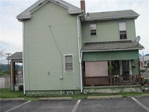 view of rear view of house