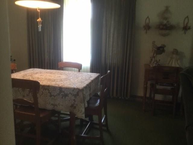 view of dining room