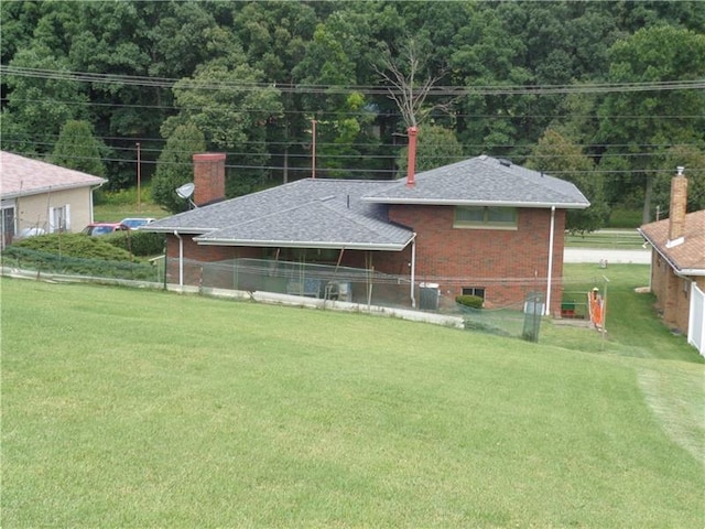 view of birds eye view of property