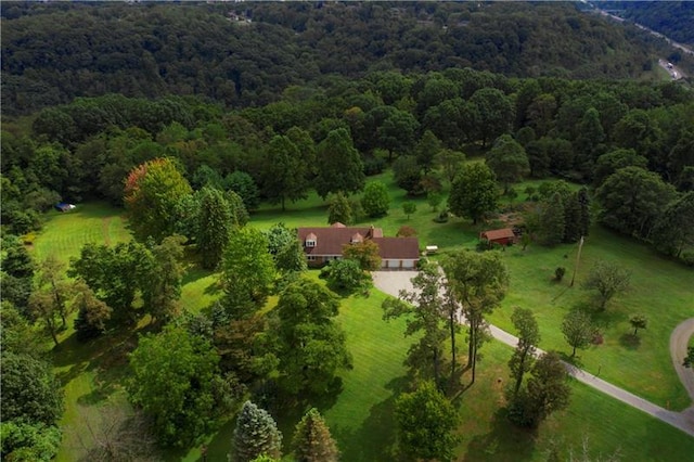 view of birds eye view of property