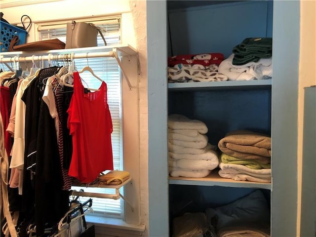 view of closet