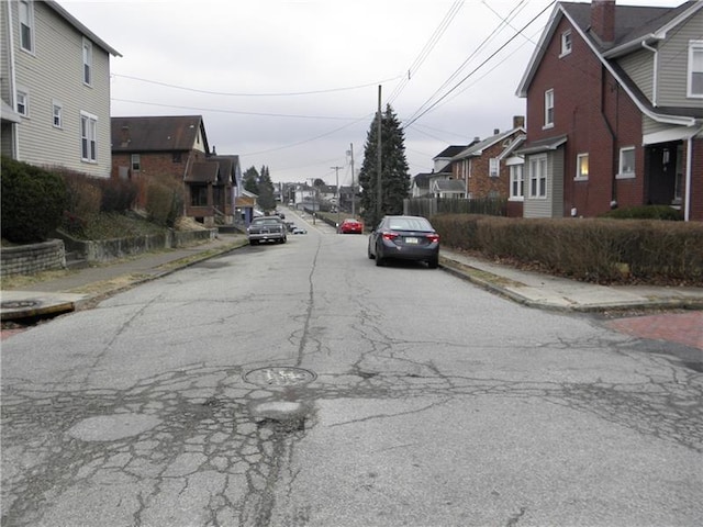 view of street