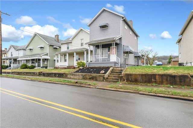 view of front of house featuring a porch