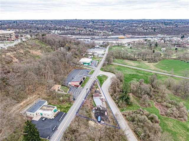 view of aerial view