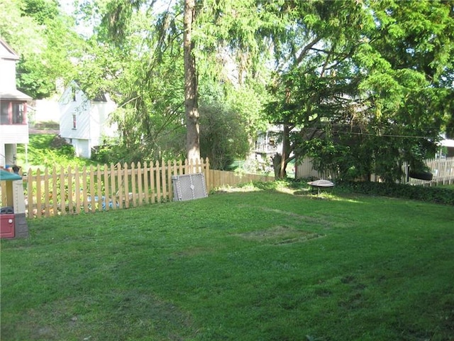 view of yard