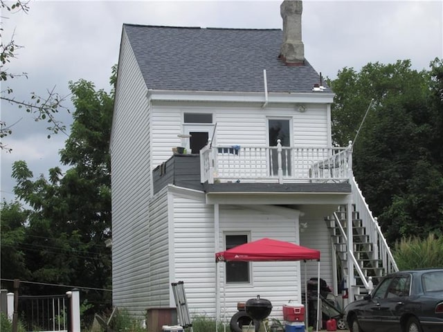 view of back of house