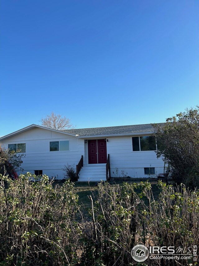 view of ranch-style house