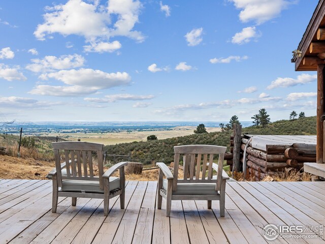 view of deck