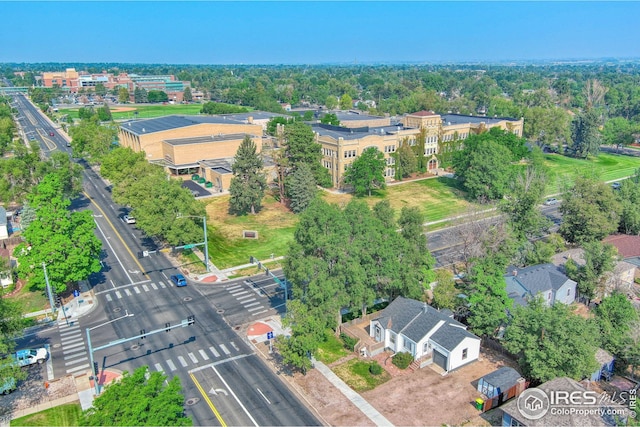 aerial view