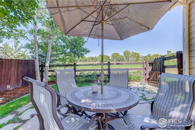 view of patio / terrace