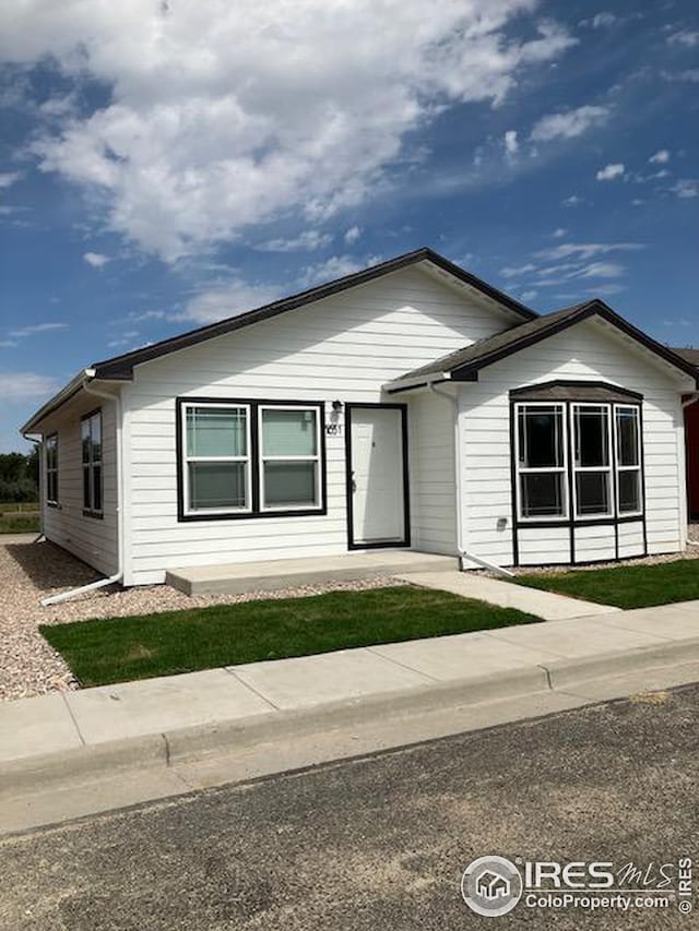 view of ranch-style house