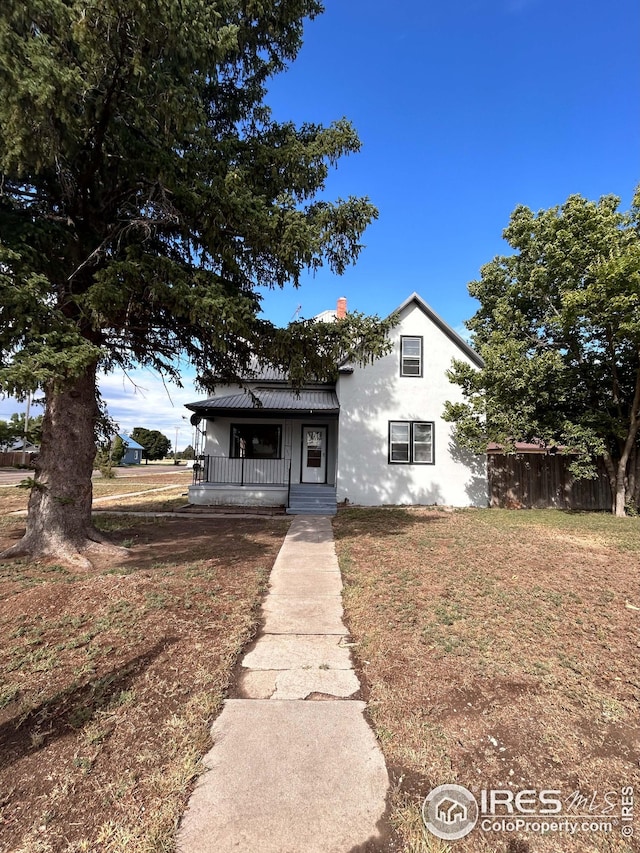 bungalow with covered porch