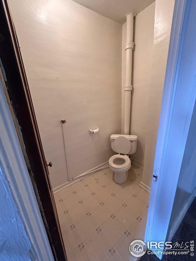 bathroom with toilet