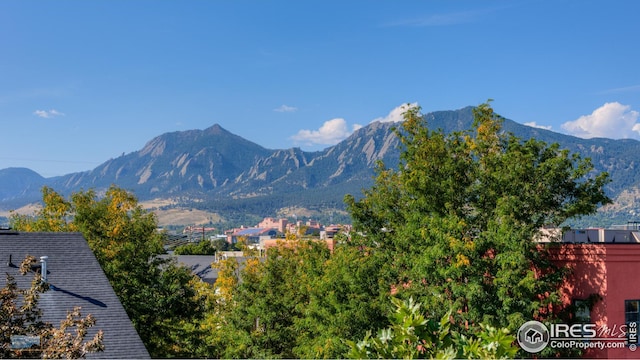 view of mountain feature