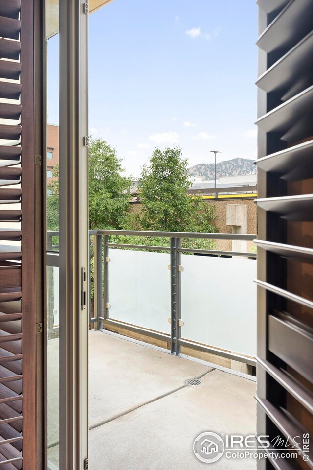 1155 Canyon Blvd Unit 205, Boulder, CO 80302 - balcony with a mountain view