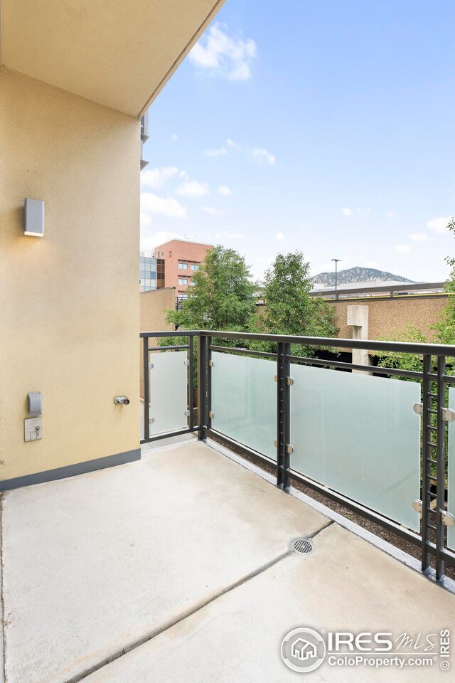 1155 Canyon Blvd Unit 205, Boulder, CO 80302 - view of balcony