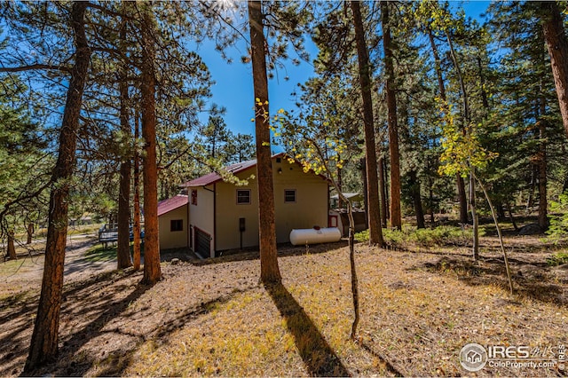 view of side of property