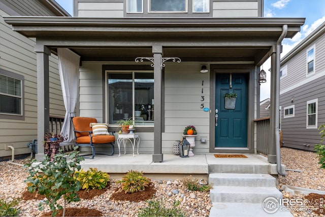 1135 Hummingbird Cir, Longmont, CO 80501 - property entrance featuring covered porch
