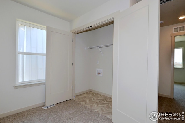 laundry room with hookup for a washing machine