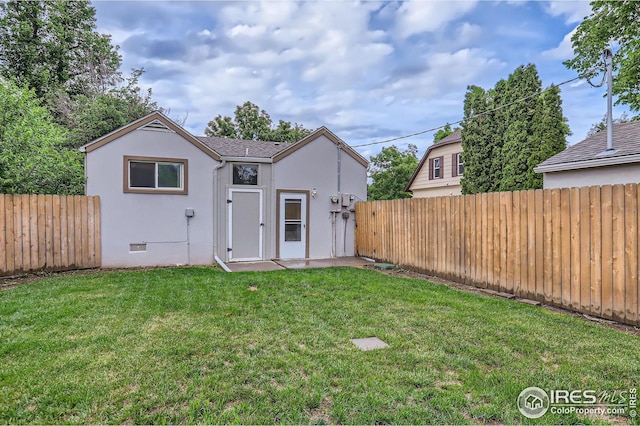 1127 W Mulberry St, Fort Collins, CO 80521 - rear view of house featuring stucco siding