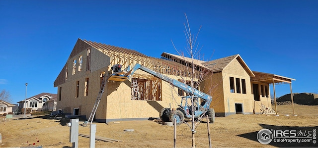 view of home's exterior featuring stucco siding