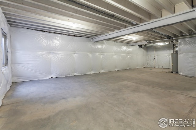 6105 Saddle Horn Dr, Timnath, CO 80547 - unfinished basement with water heater