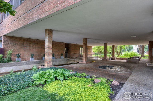 view of patio