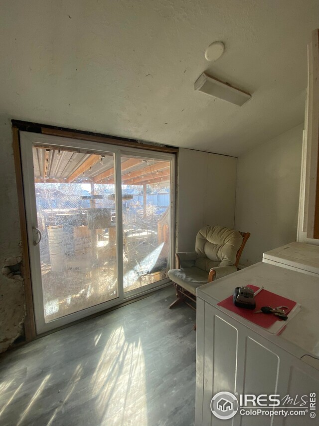 interior space with concrete flooring and plenty of natural light