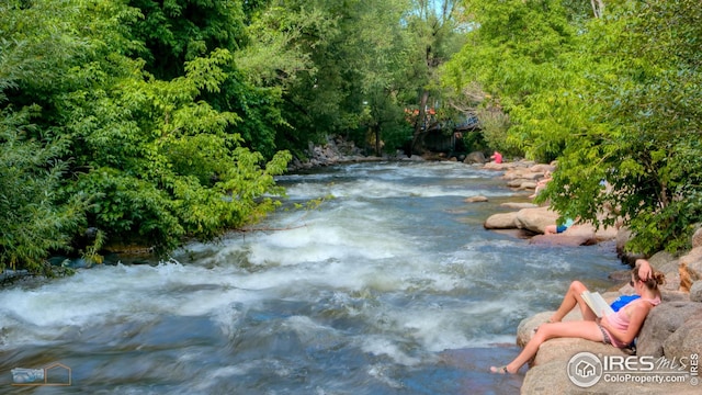 property view of water