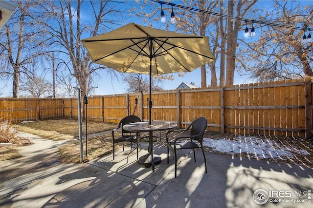 view of patio / terrace