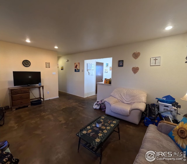 view of living room